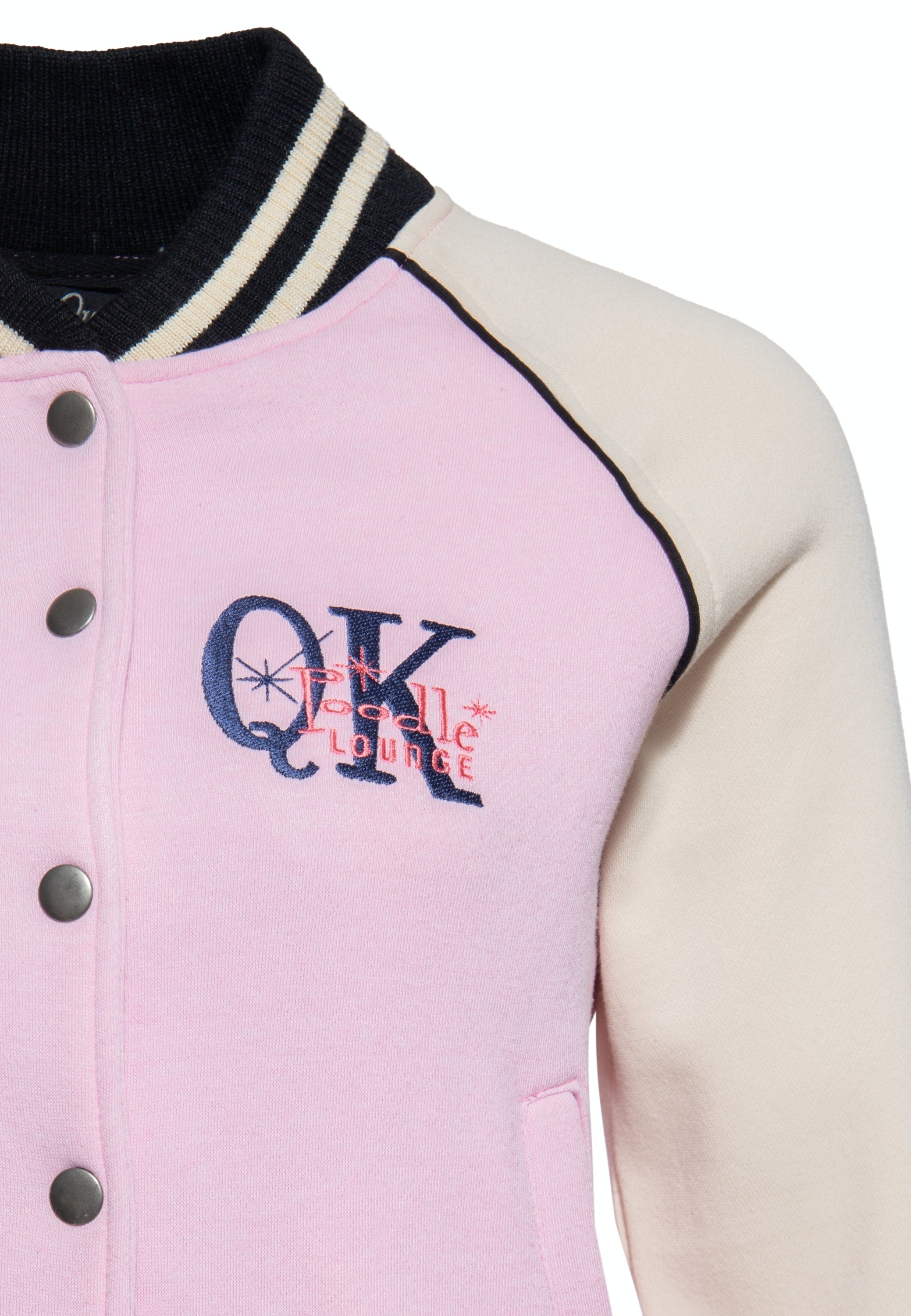 Queen Kerosin - College Sweatjacke «Poodle Lounge»