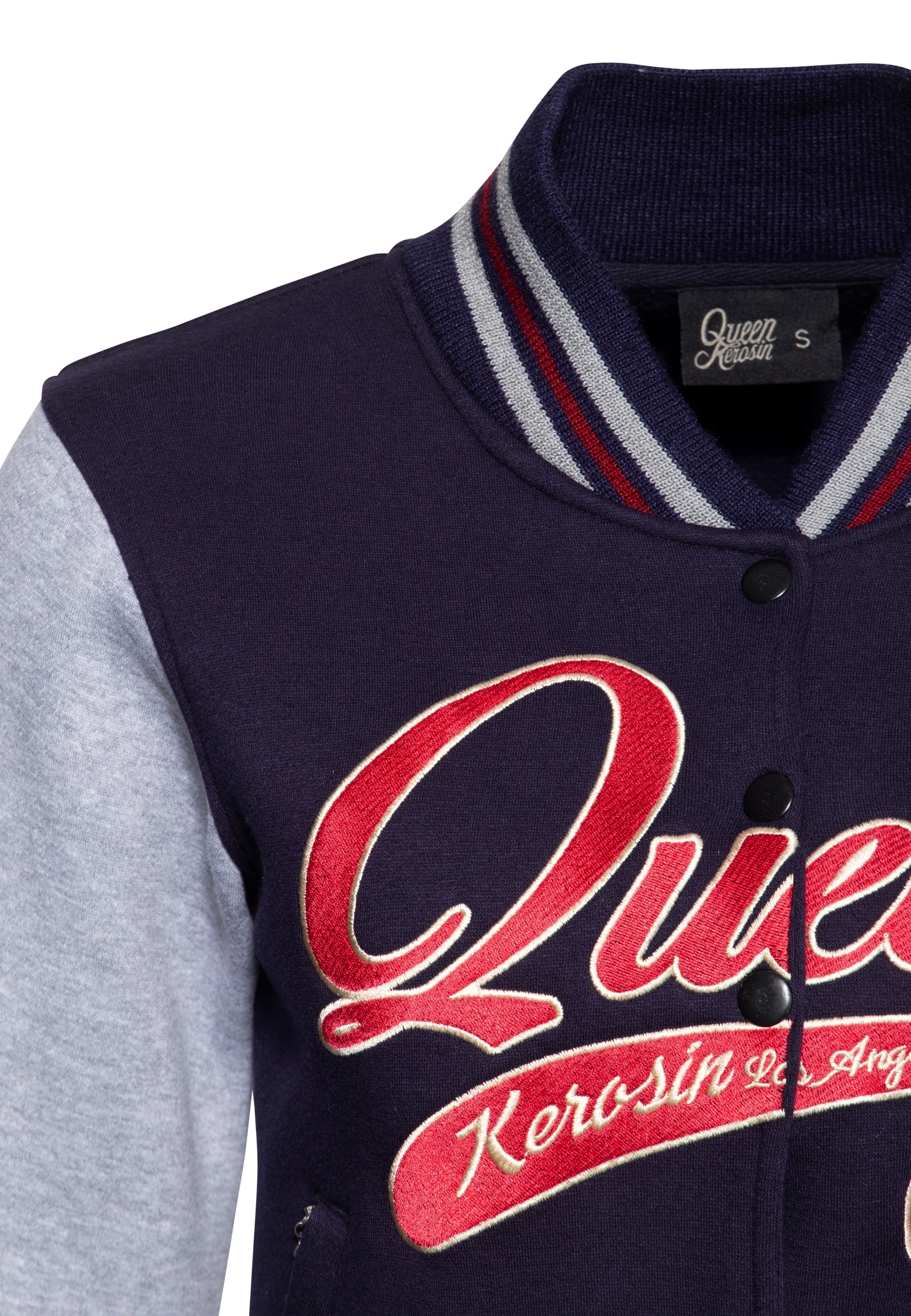 Queen Kerosin - College Sweatjacke «Queen CA»