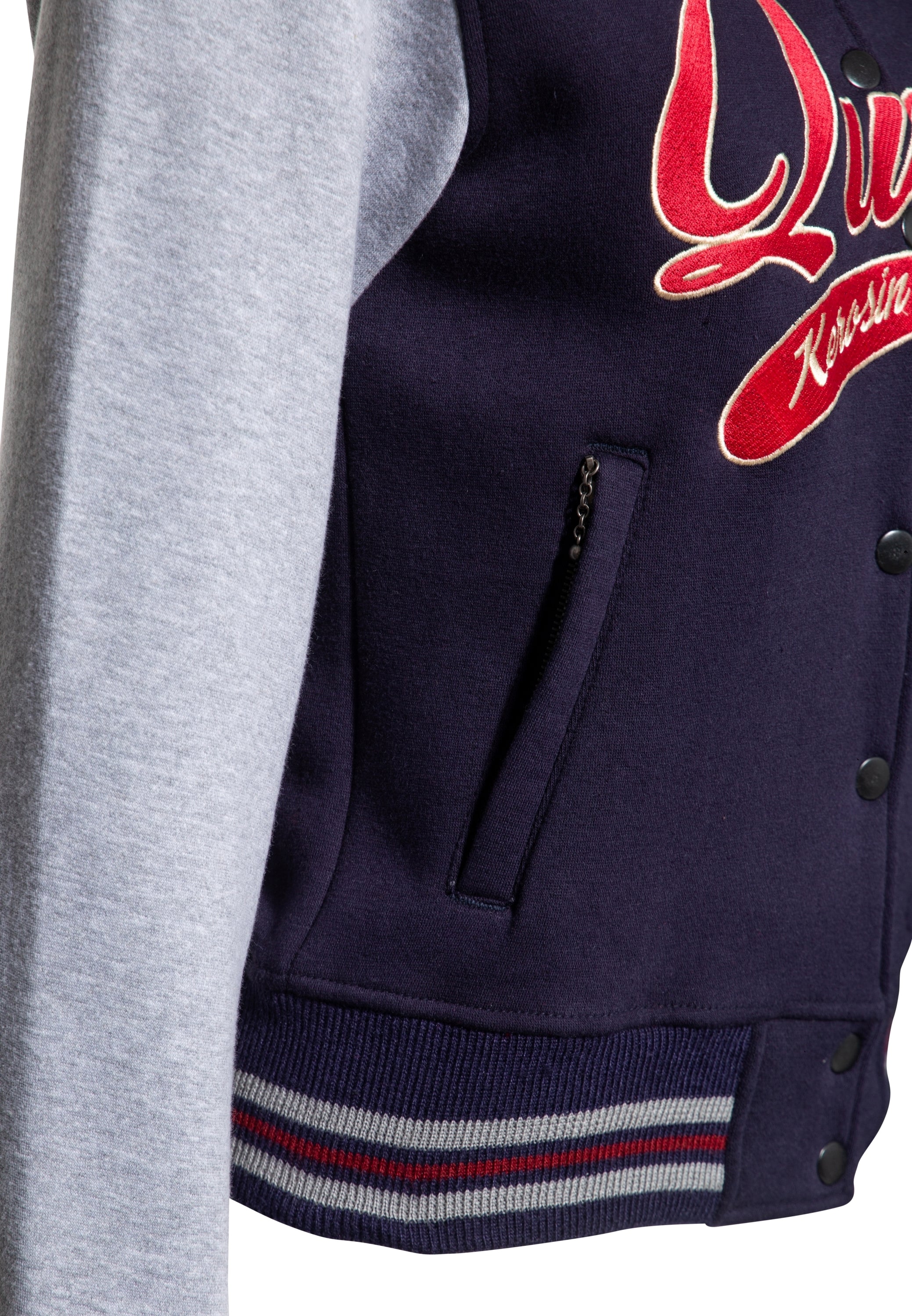 Queen Kerosin - College Sweatjacke «Queen CA»