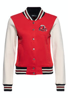 Queen Kerosin - College Sweatjacke «Rebel at Heart»