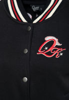 Queen Kerosin - College Sweatjacke «Rebel at Heart»