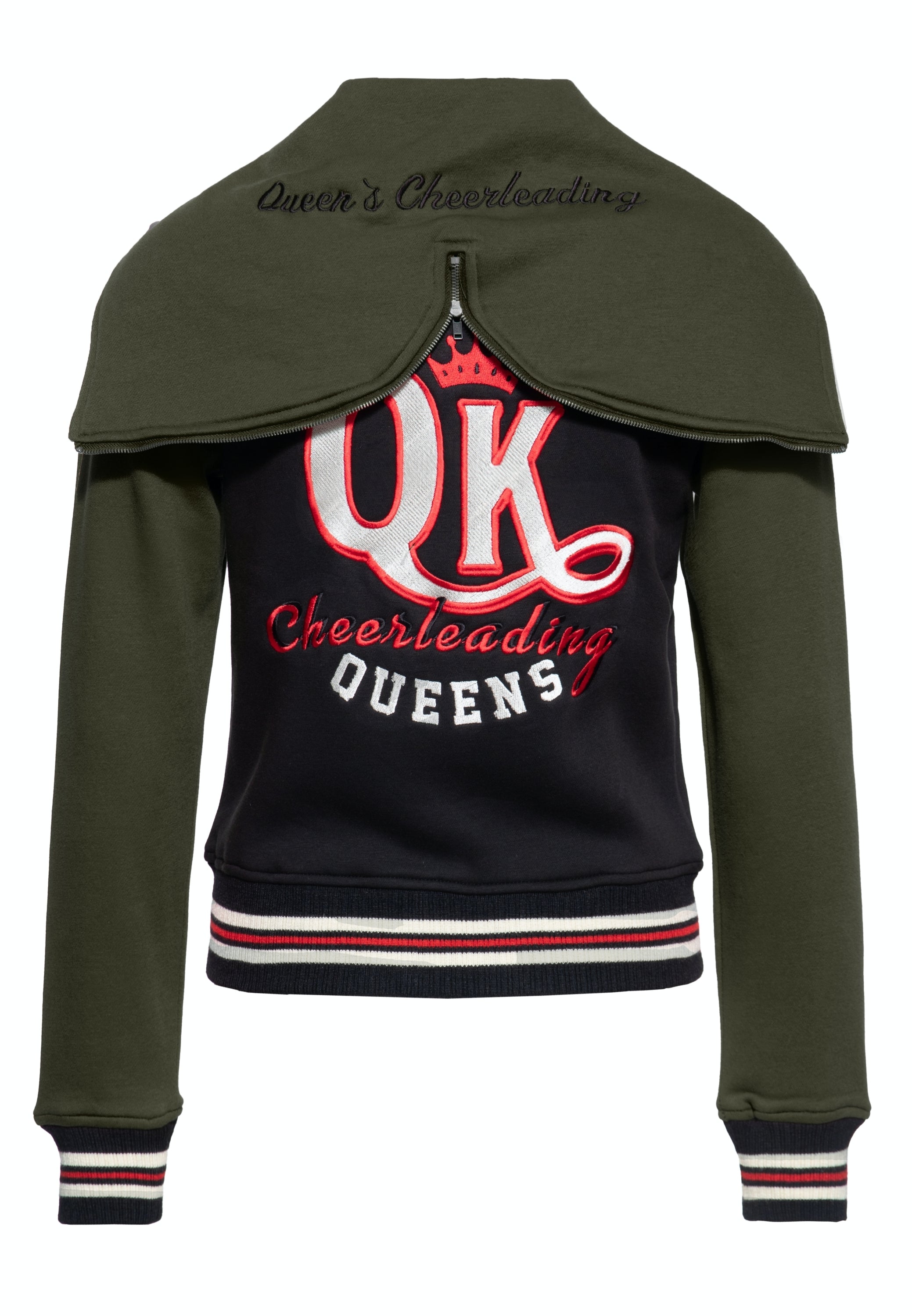 Queen Kerosin - College Sweatjacke «Wonder Woman»