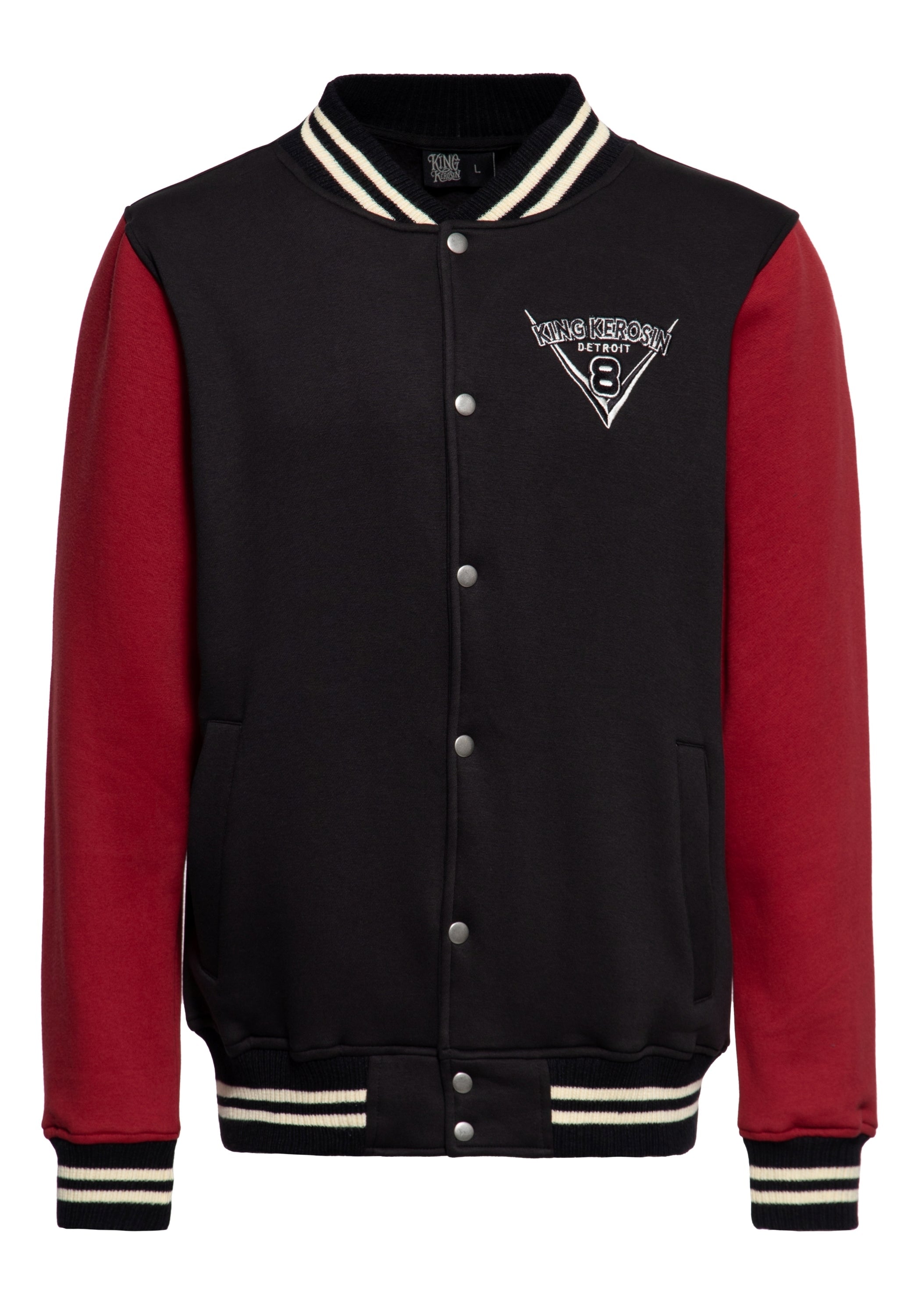 King Kerosin - Collegejacke «Speed Kings V8»