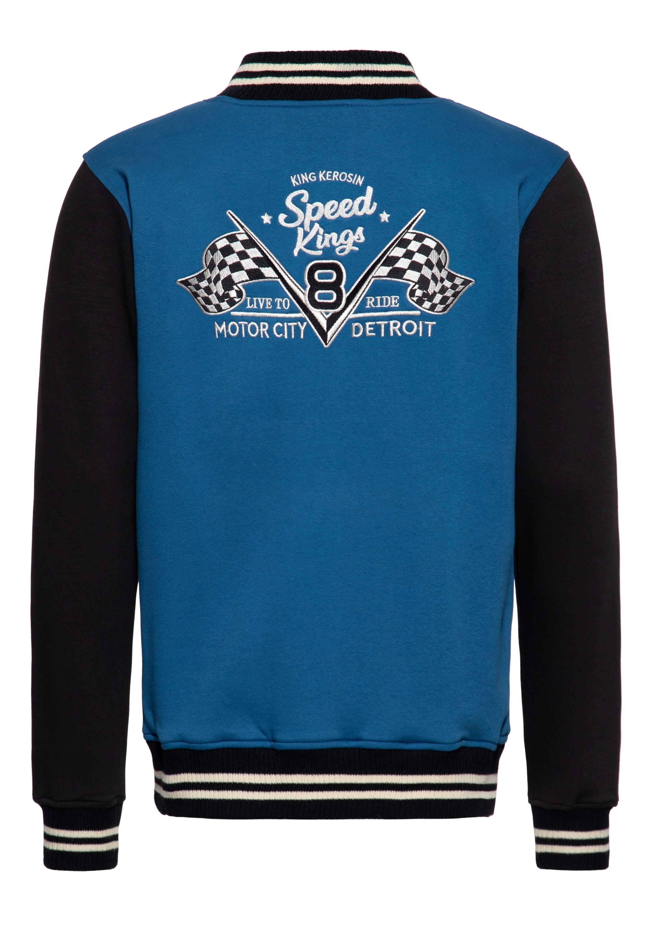 King Kerosin - Collegejacke «Speed Kings V8»