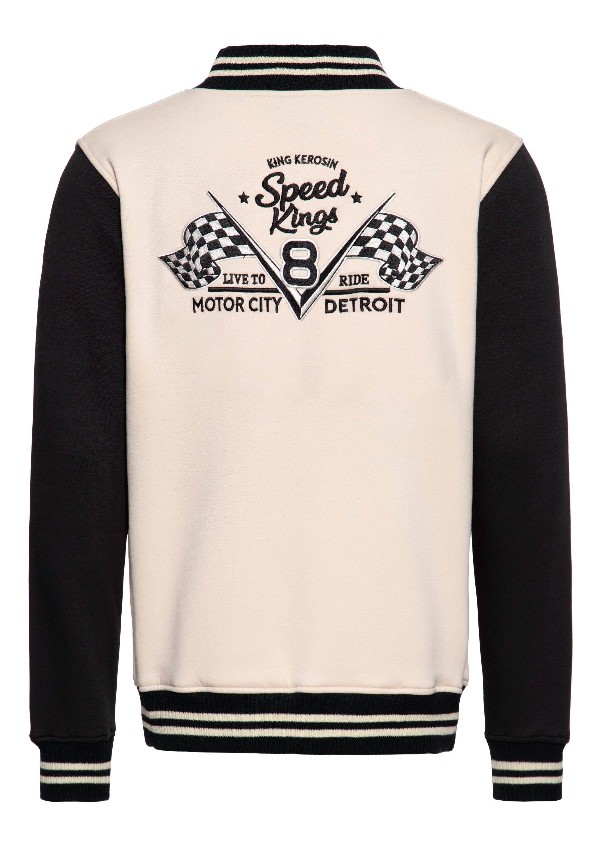 King Kerosin - Collegejacke «Speed Kings V8»