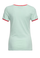 Queen Kerosin - Contrast T-Shirt «Deep in Texas»