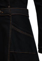 Queen Kerosin - Denim Swing Kleid