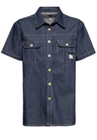 King Kerosin - Denim Worker Hemd «KK Motor Crew»