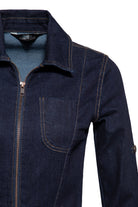 Queen Kerosin - Denim Workwear Pencil Kleid