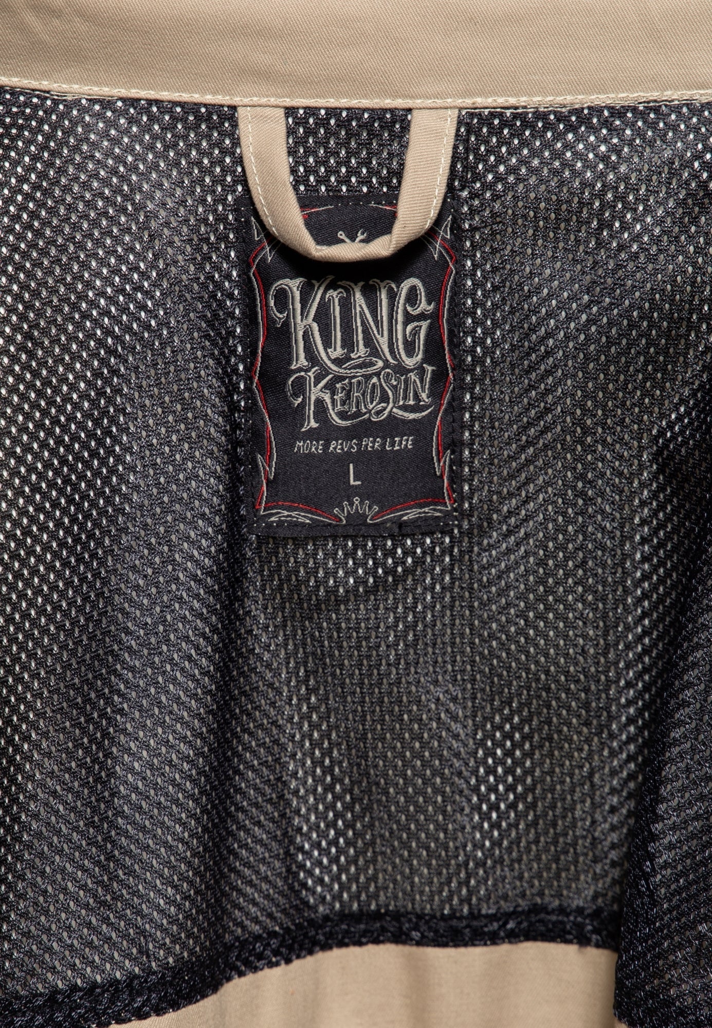 King Kerosin - Gabardine Jacke «Motorway Oils»