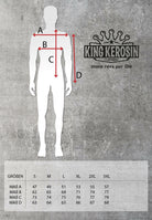 King Kerosin - Gabardine Jacke «Motorway Oils»