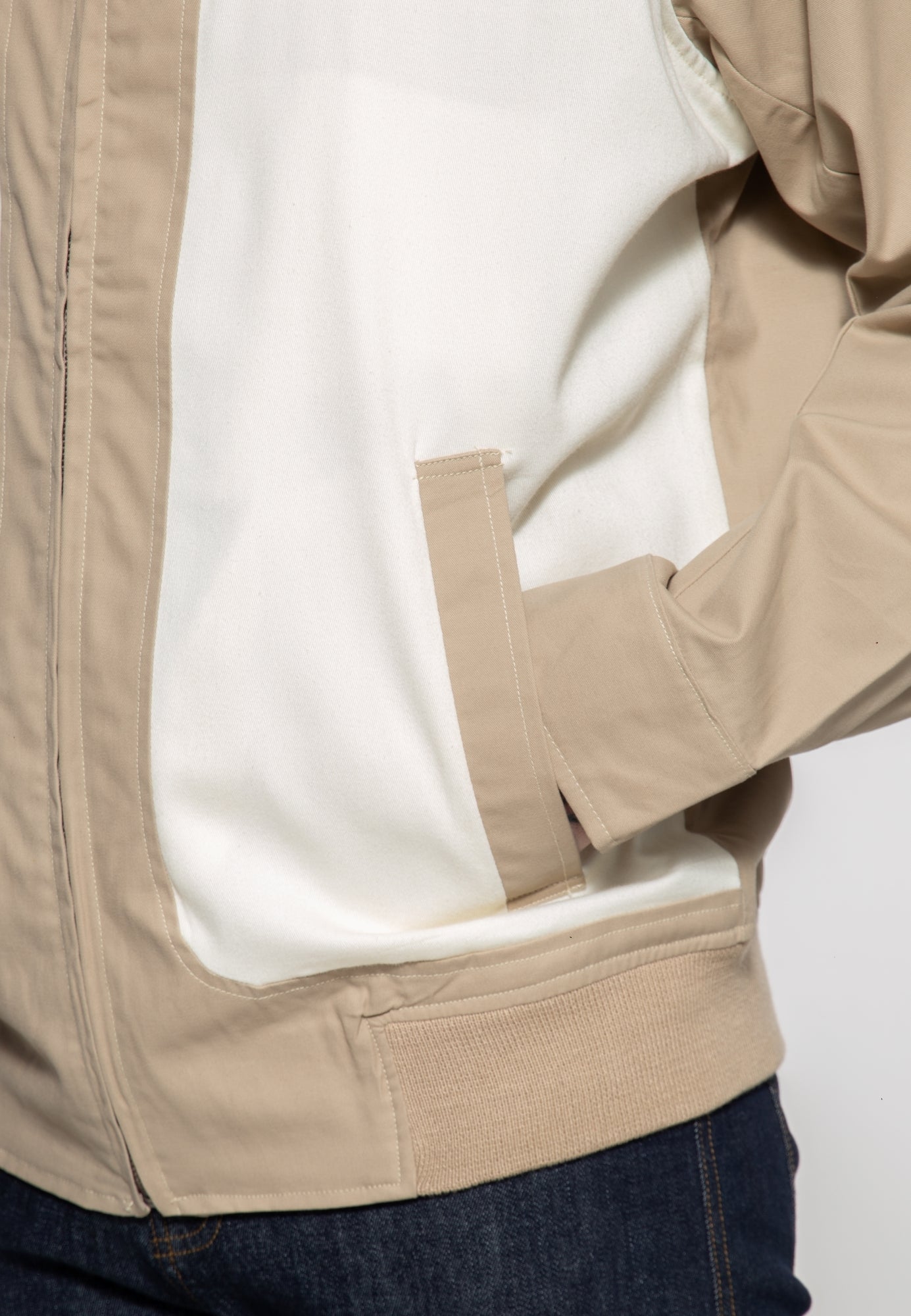 King Kerosin - Gabardine Jacke «Motorway Oils»