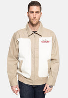 King Kerosin - Gabardine Jacke «Motorway Oils»