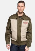 King Kerosin - Gabardine Jacke «Motorway Oils»
