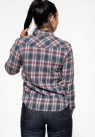 Queen Kerosin - Hemdbluse in Karo-Optik