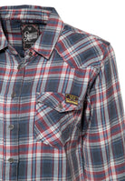 Queen Kerosin - Hemdbluse in Karo-Optik