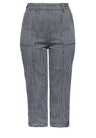 Queen Kerosin - High Waist Capri Hose im authentischen Vintage-Look