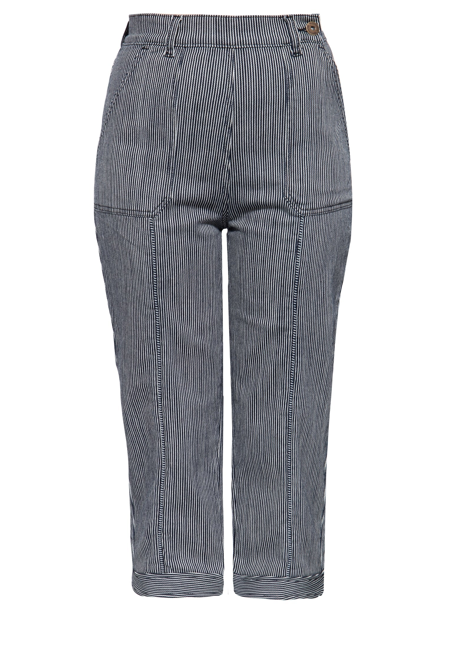 Queen Kerosin - High Waist Capri Hose im authentischen Vintage-Look