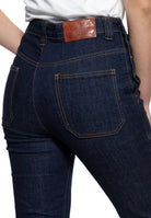 Queen Kerosin - High Waist Capri Jeanshose