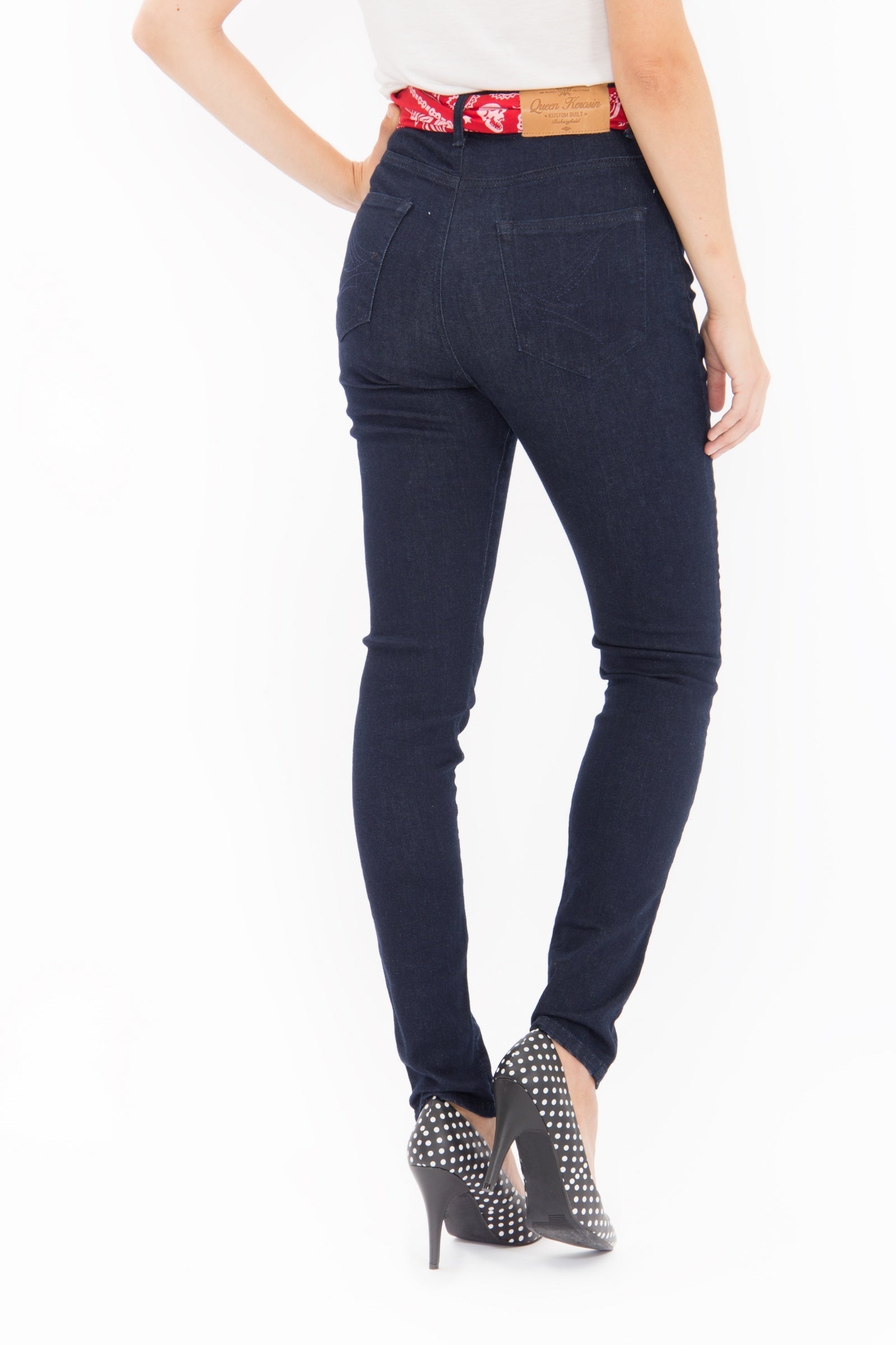 Queen Kerosin - High Waist Jeans Betty Fit «Betty Fit»
