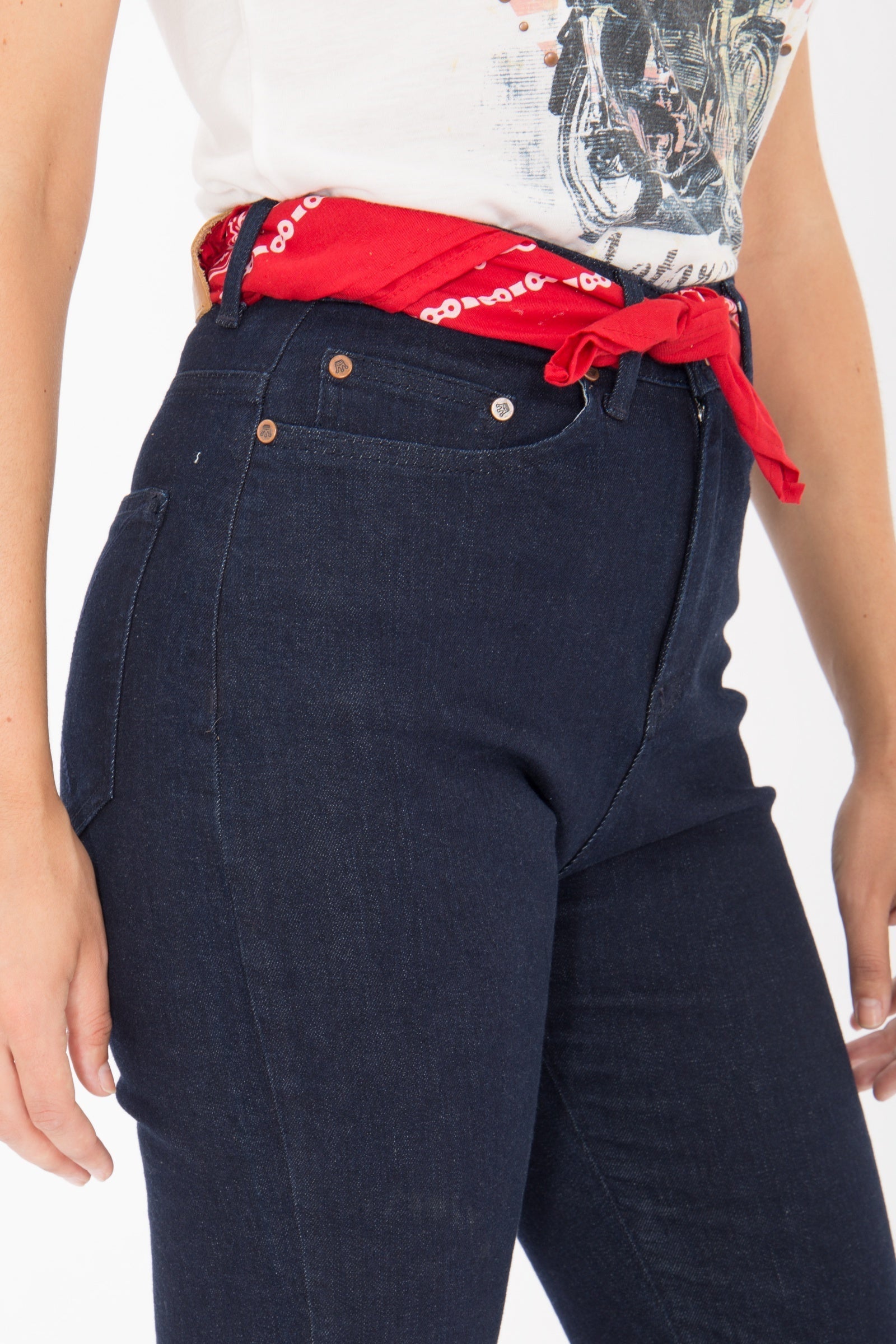 Queen Kerosin - High Waist Jeans Betty Fit «Betty Fit»