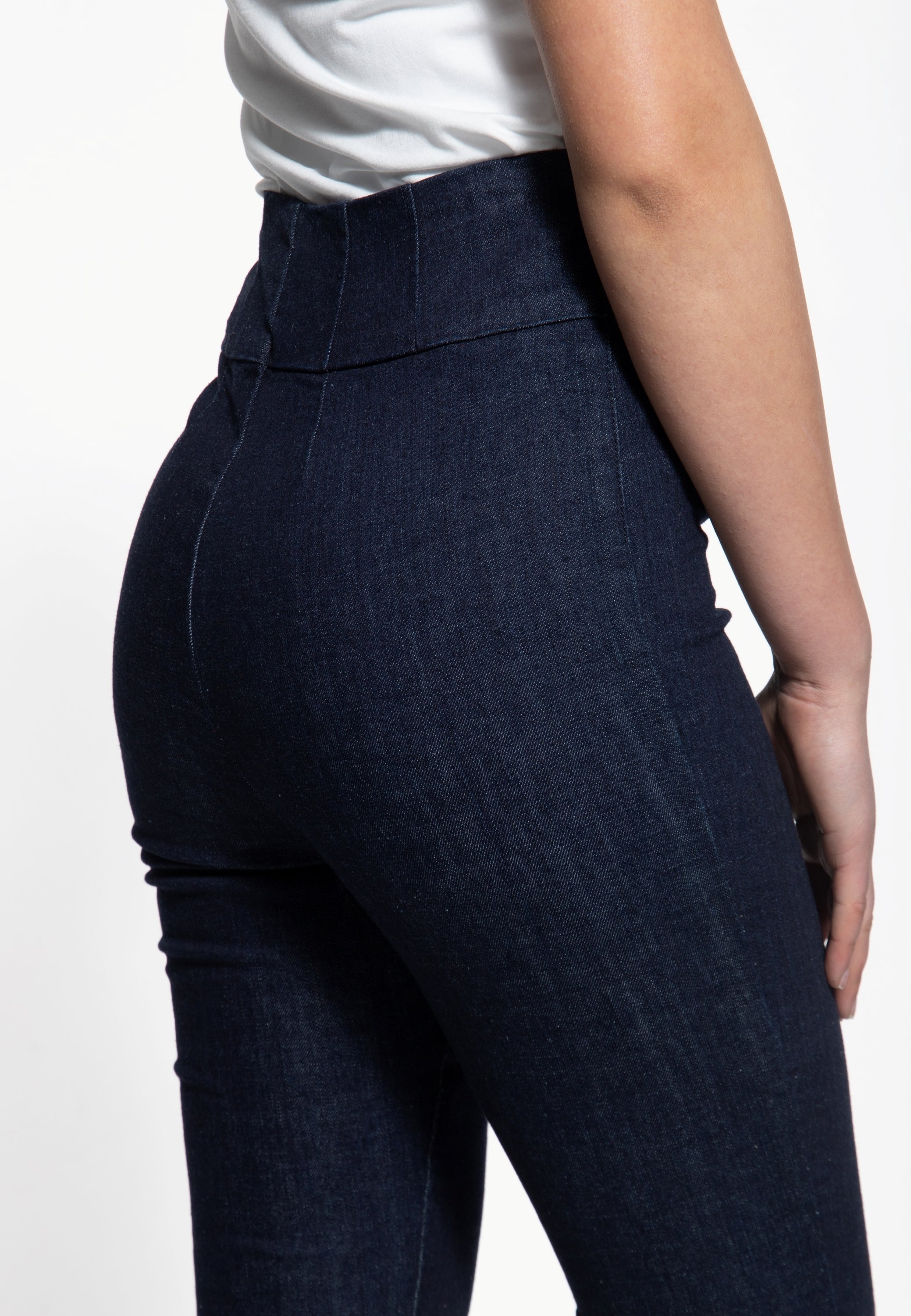 Queen Kerosin - High Waist Jeanshose