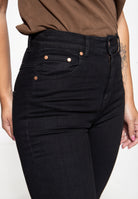 Queen Kerosin - High Waist Slim Fit Jeans «Betty»