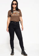 Queen Kerosin - High Waist Slim Fit Jeans «Betty»