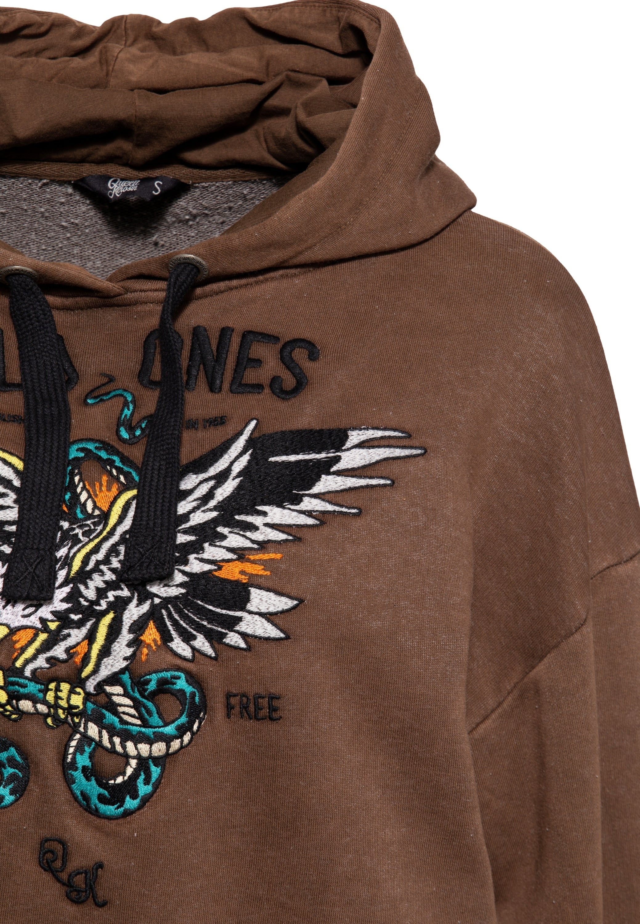 Hoodie «Wild Ones Ride Free» - KING KEROSIN