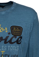King Kerosin - Inside Oilwashed Longsleeve «Detroit Motor Service»