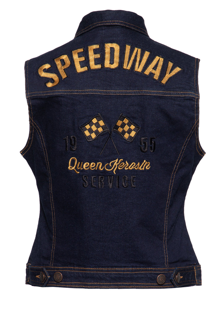 Jeans Weste «Speedway» - KING KEROSIN