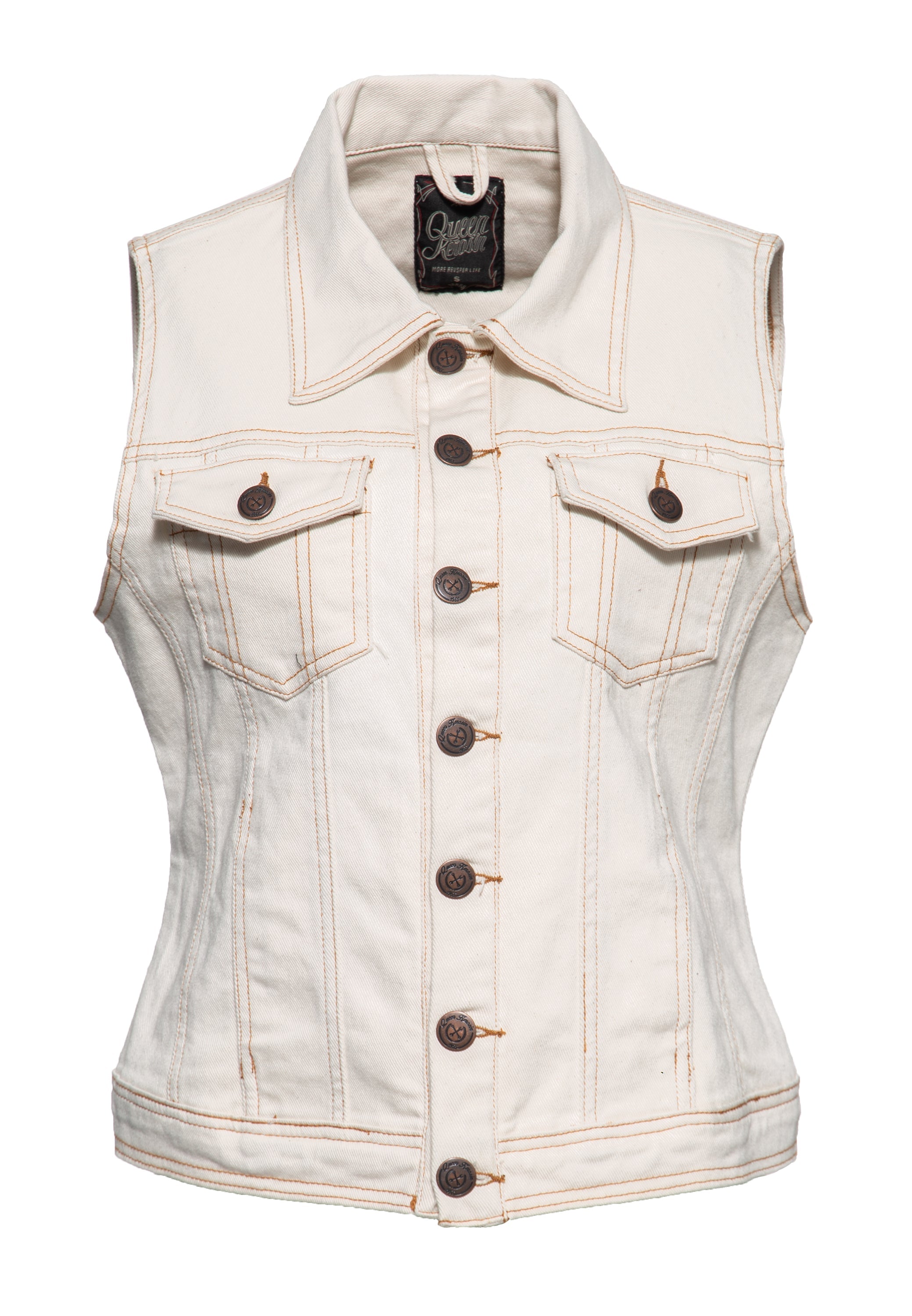 Jeans Weste «Speedway Queen» - KING KEROSIN