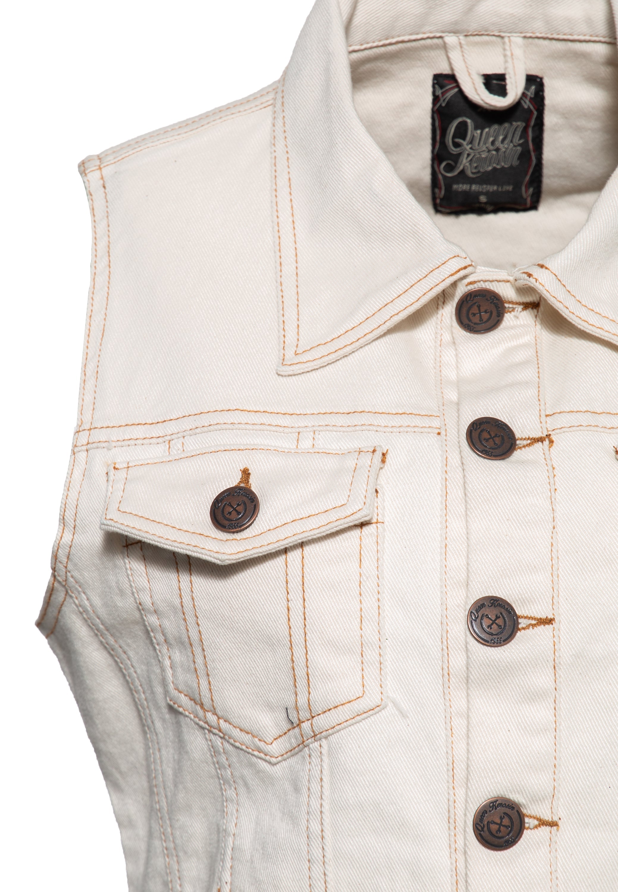 Jeans Weste «Speedway Queen» - KING KEROSIN