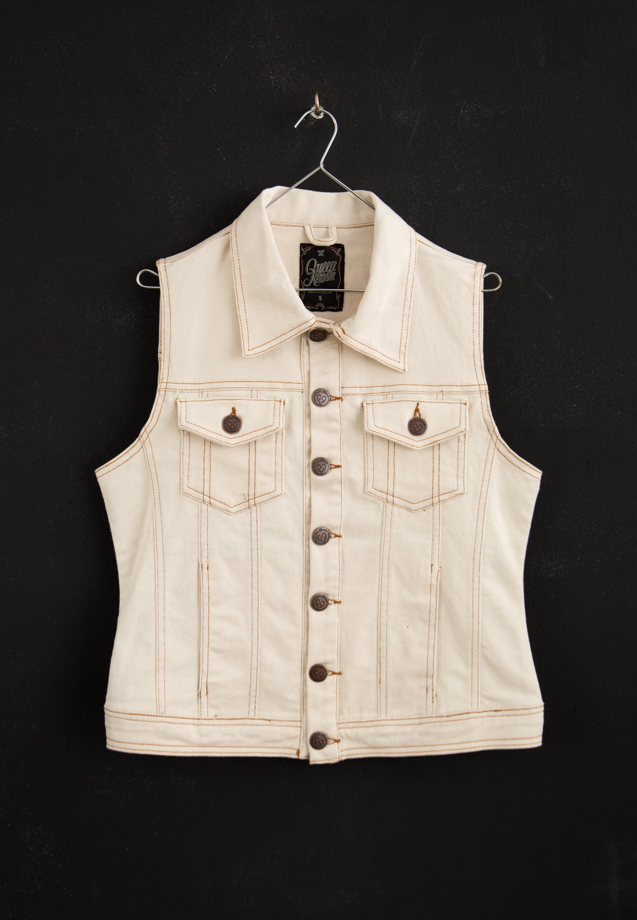 Jeans Weste «Speedway Queen» - KING KEROSIN