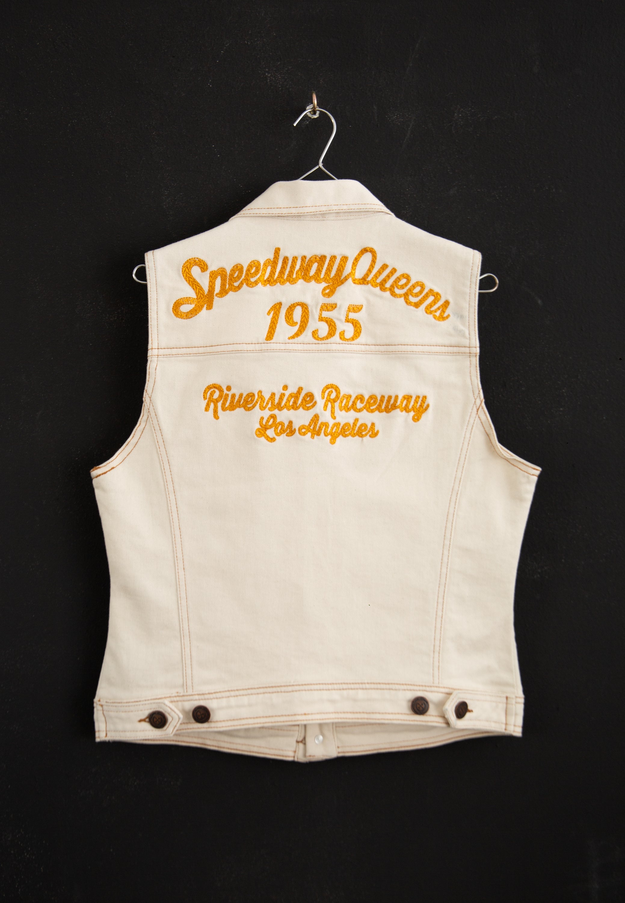Jeans Weste «Speedway Queen» - KING KEROSIN
