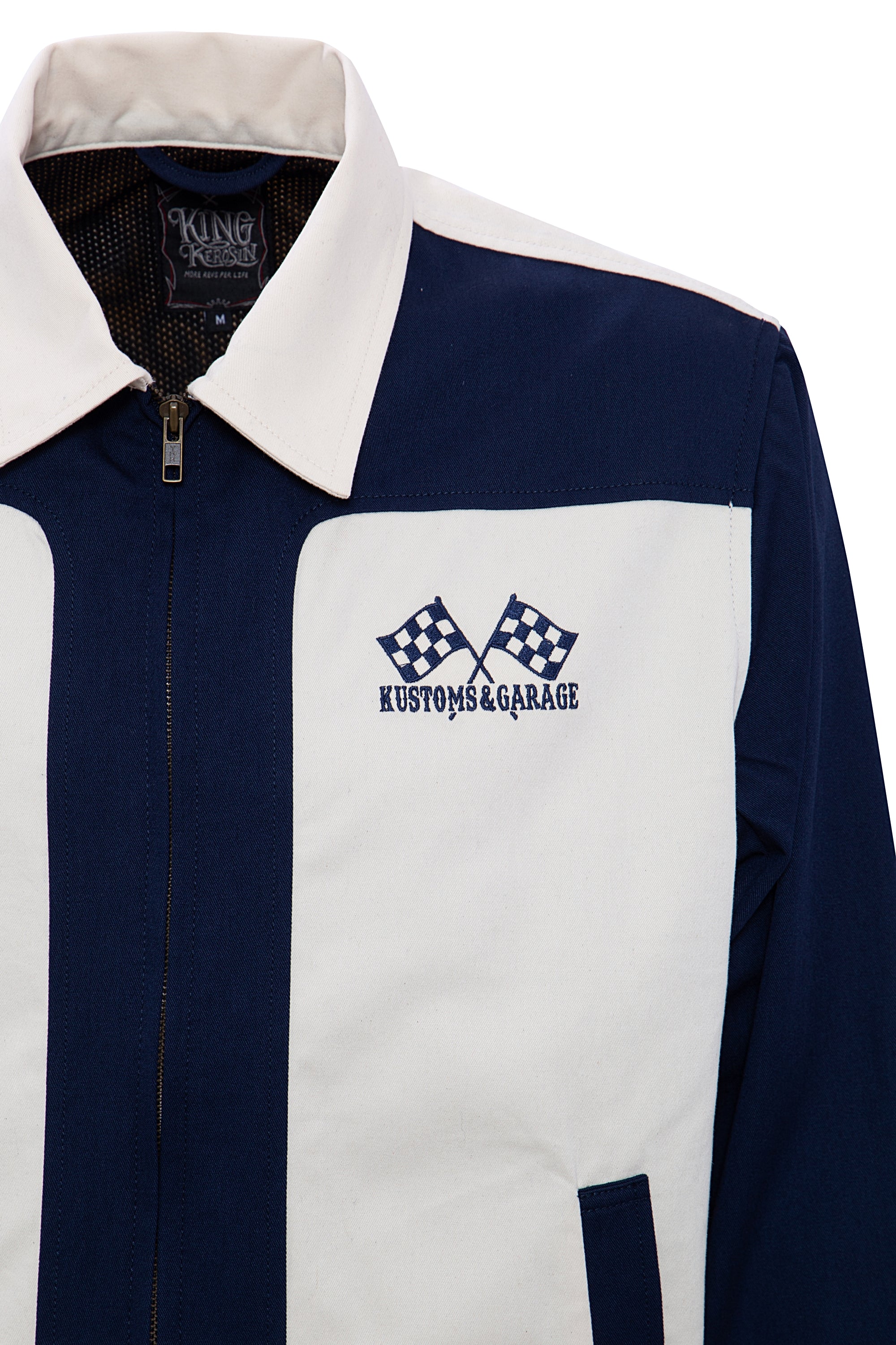 King Kerosin - Gabardine Jacke im Vintagestyle