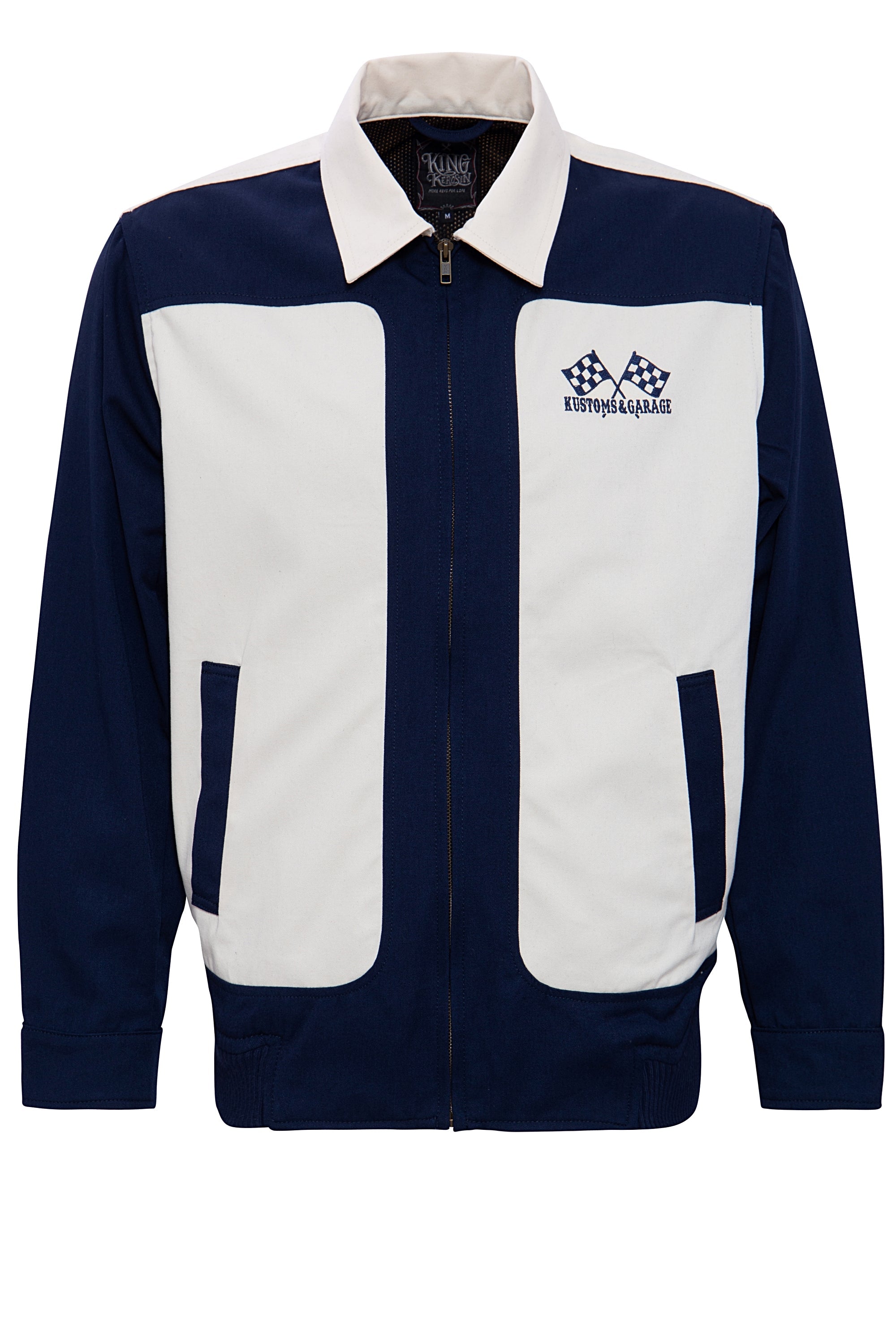 King Kerosin - Gabardine Jacke im Vintagestyle