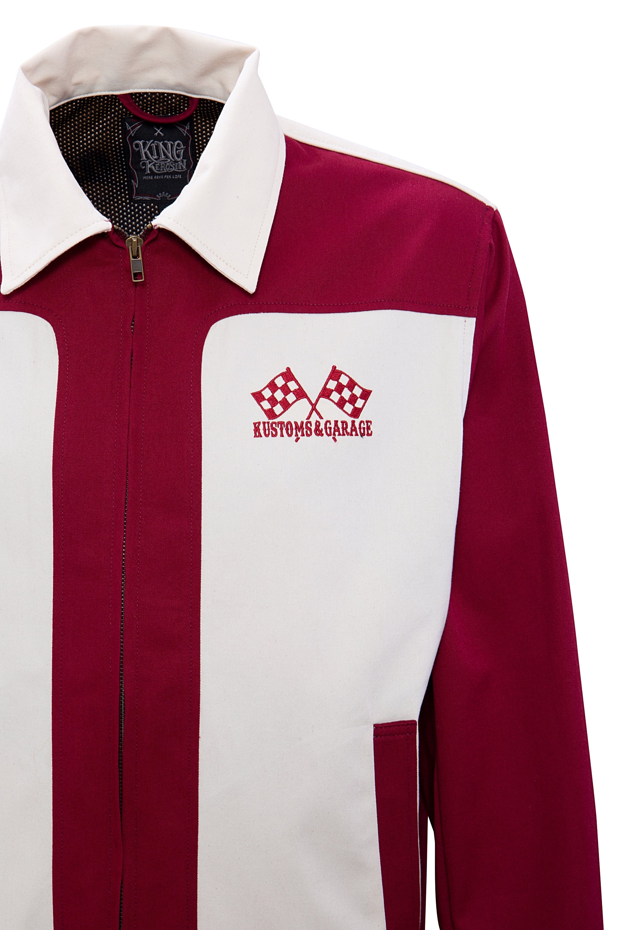 King Kerosin - Gabardine Jacke im Vintagestyle