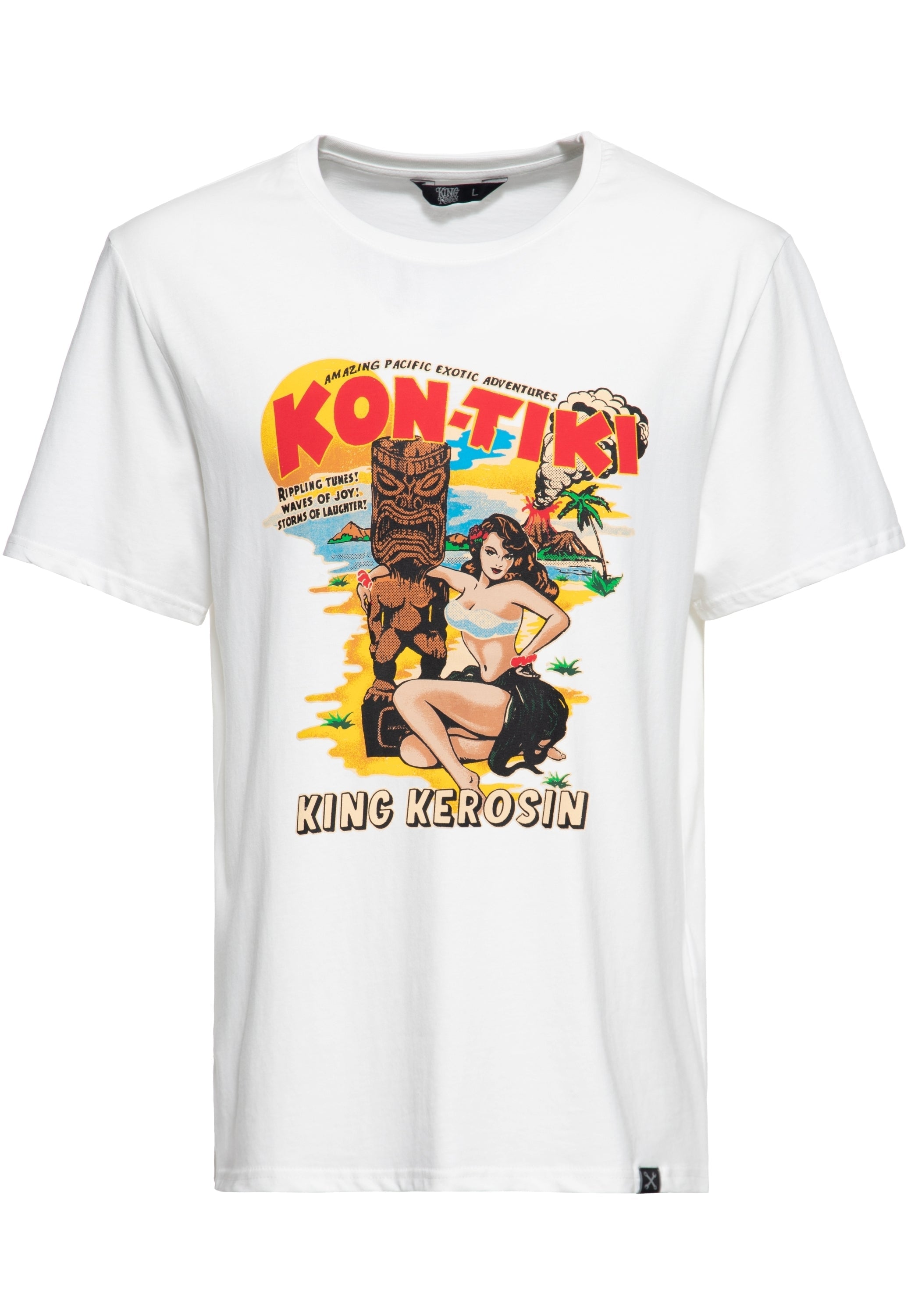 King Kerosin - Print T-Shirt «KON-TIKI»