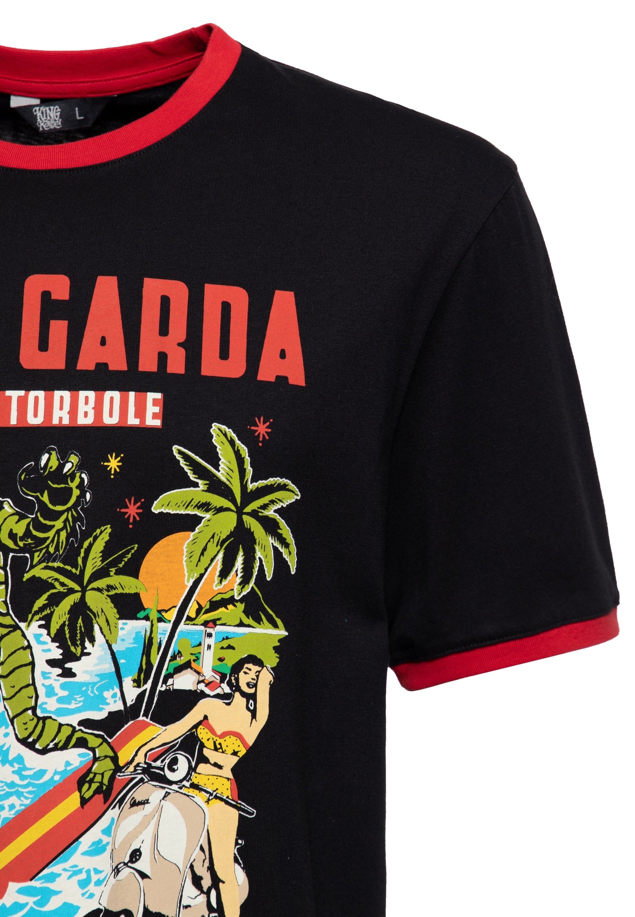 King Kerosin - Ringer T-Shirt «Lake Garda»