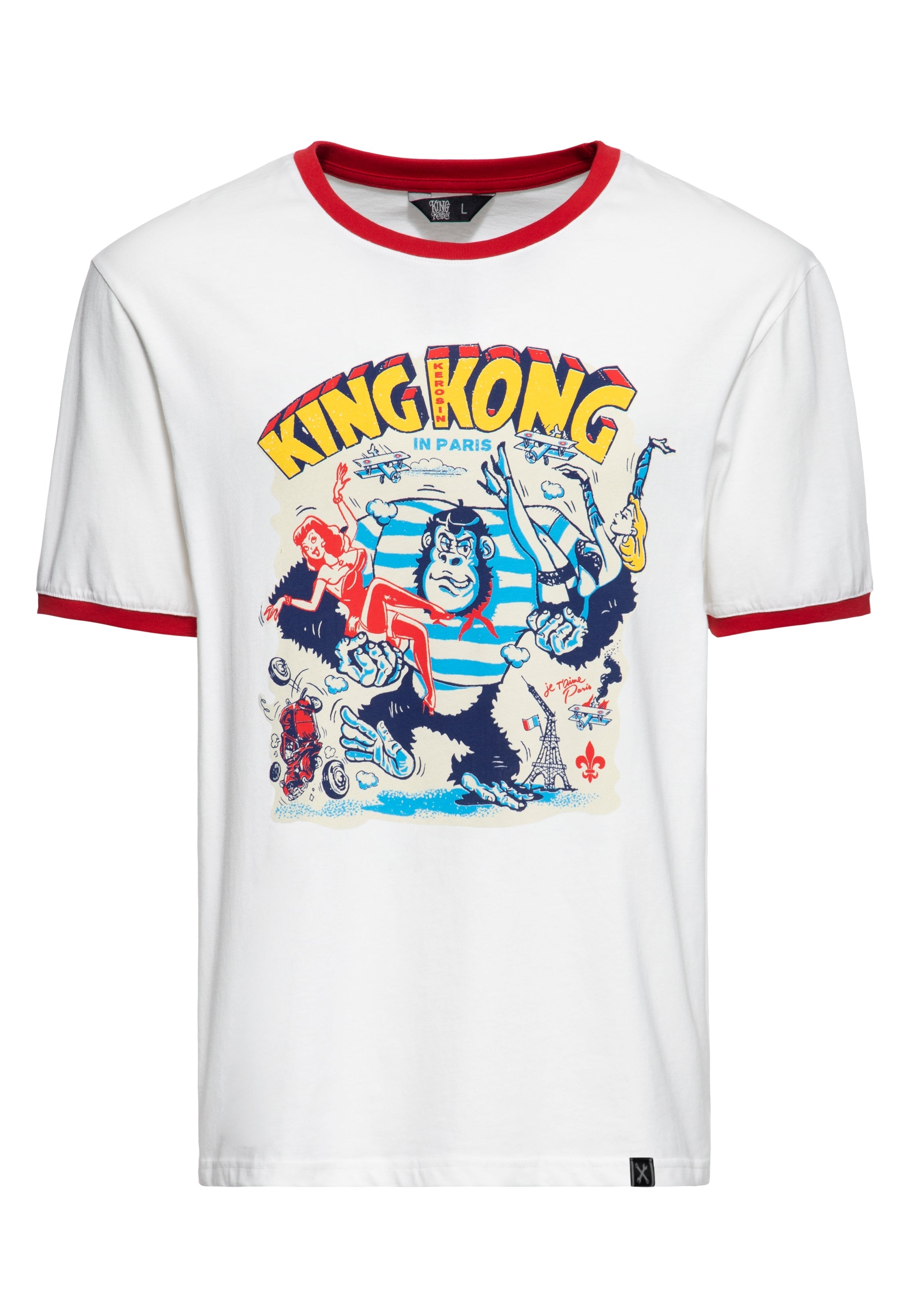 King Kerosin - Ringer T-Shirt «Paris»