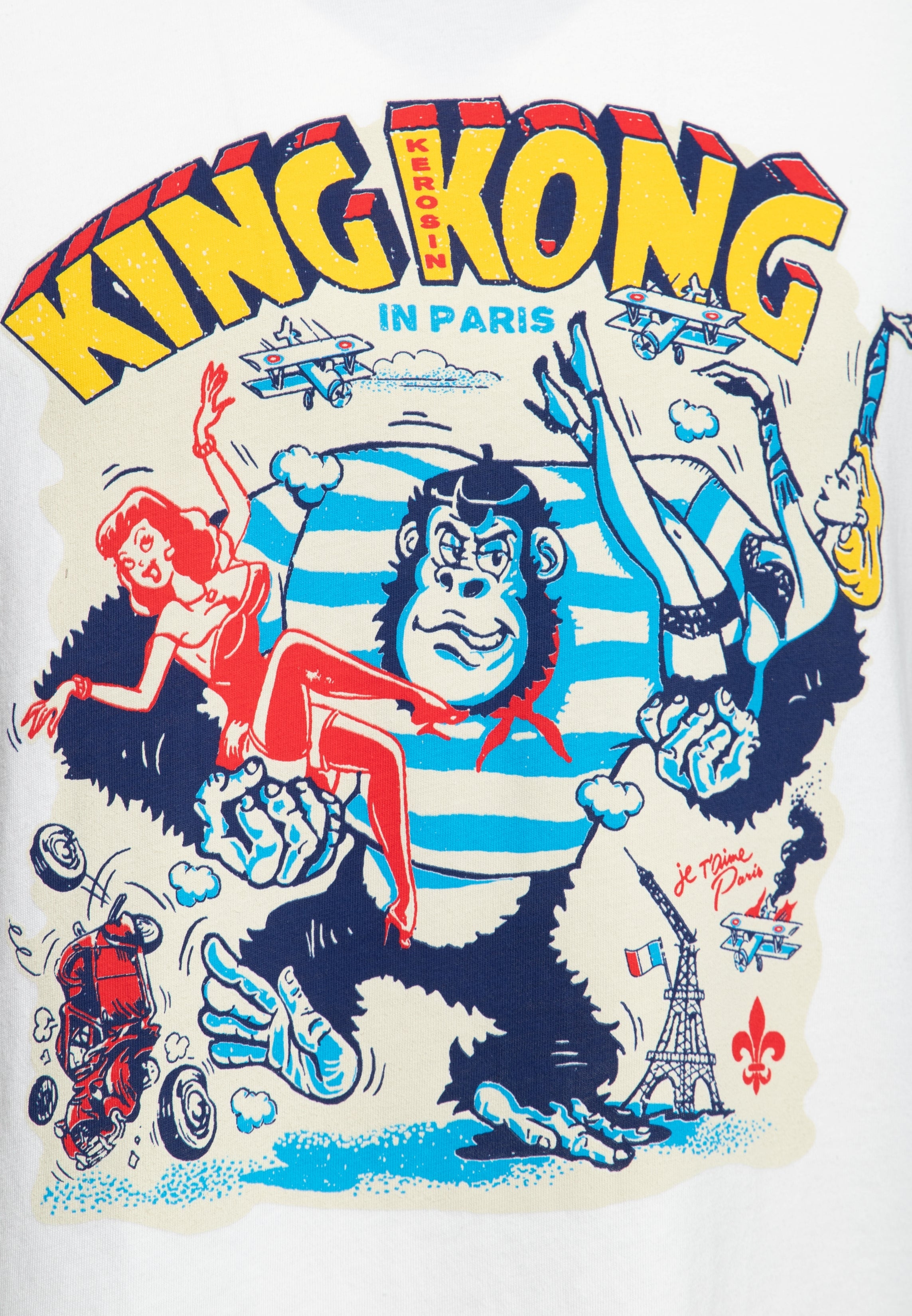 King Kerosin - Ringer T-Shirt «Paris»
