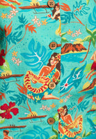 Queen Kerosin - Kurzarm Bluse «organic cotton»