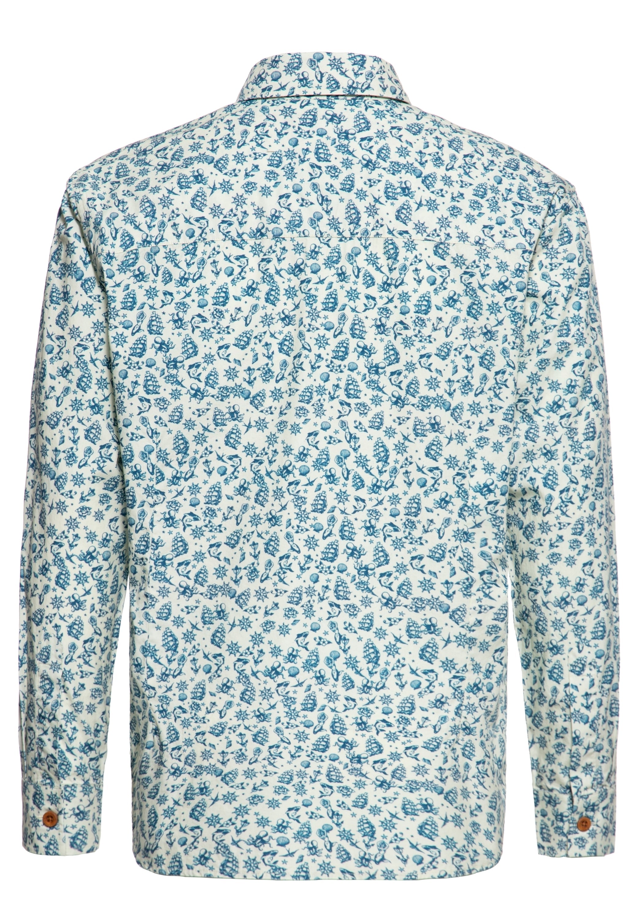 King Kerosin - Langarm Hemd «Sailor-Tattoos»