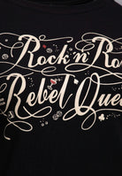 Langarmshirt «Rock'n' Roll Rebel Queen» - KING KEROSIN
