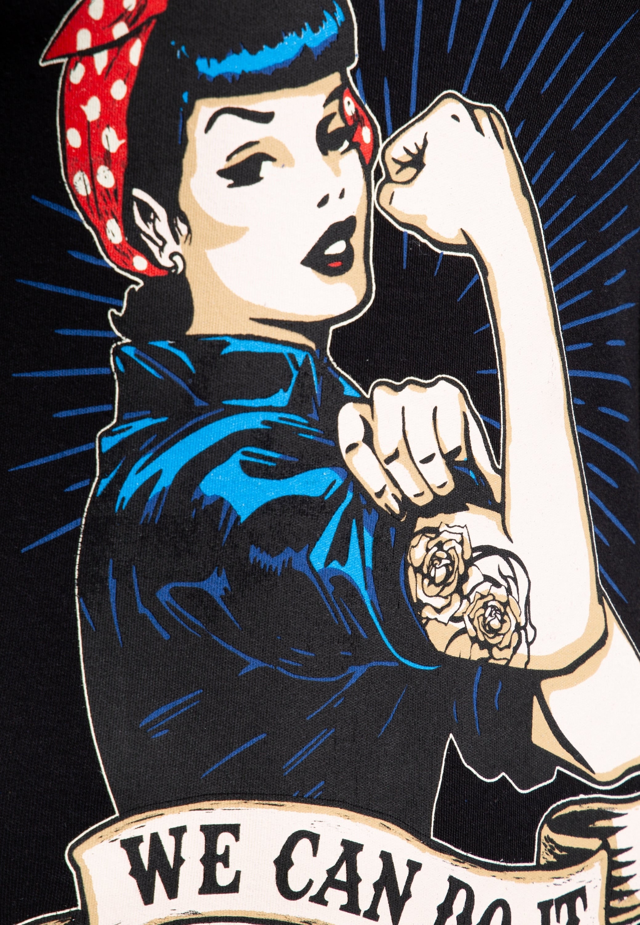 Queen Kerosin - Langarmshirt «We can do it»