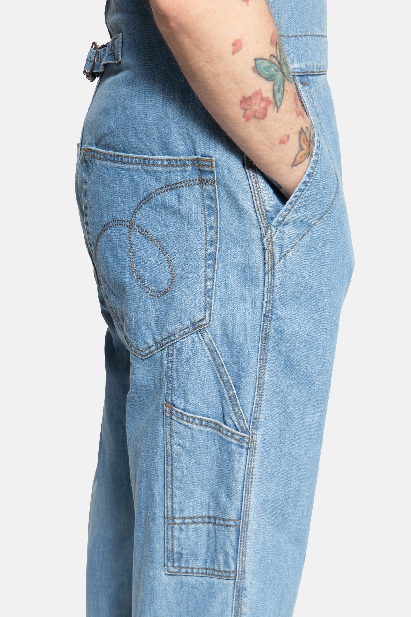 Latzhose im Workwear-Style - KING KEROSIN