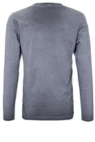 Longsleeve Shirt mit Prints und Oilwash-Effekten «Death Dealer» - KING KEROSIN