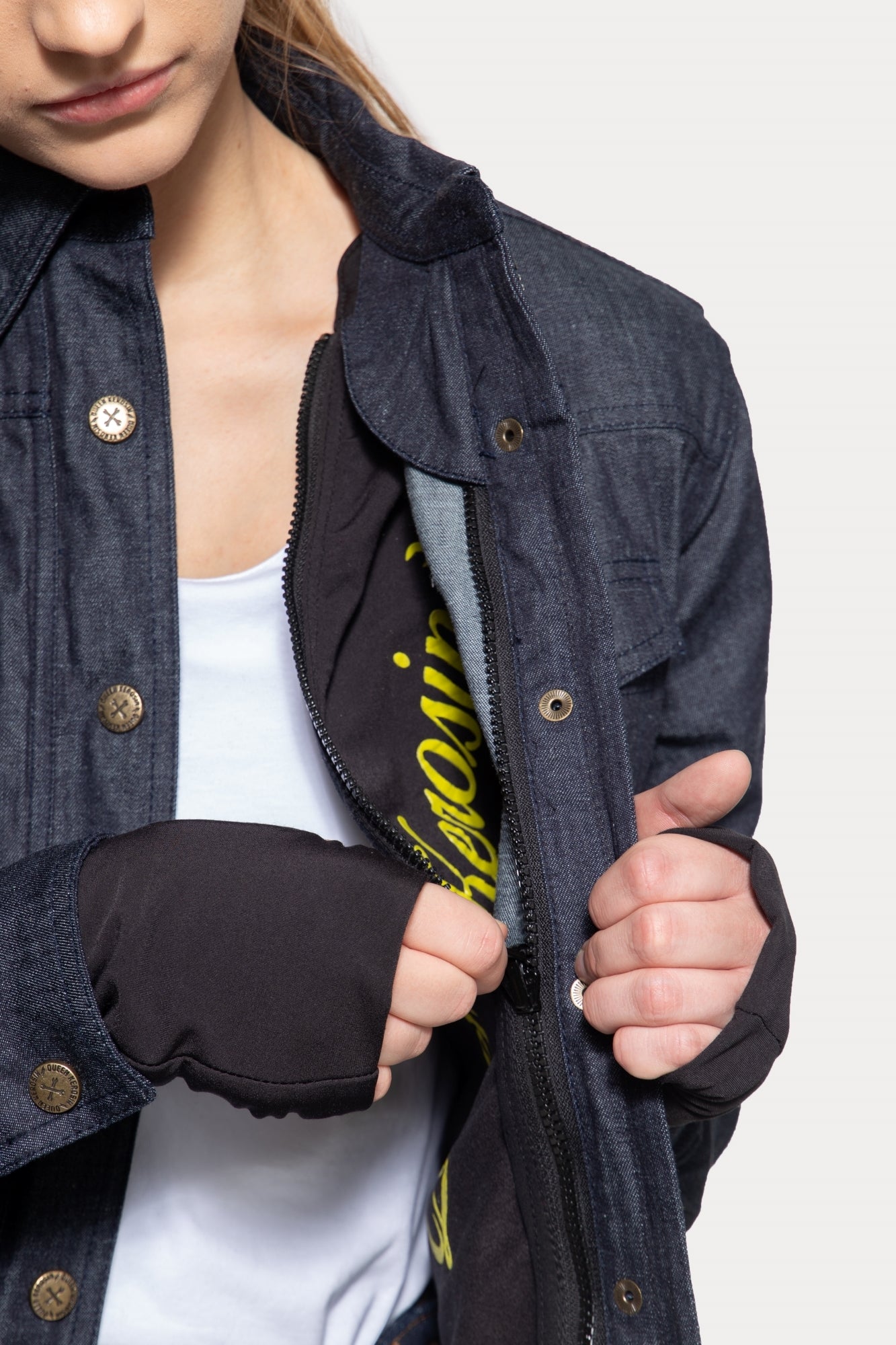 Queen Kerosin - Motorradinnenjacke «Kustombuilt - Motor Gear»