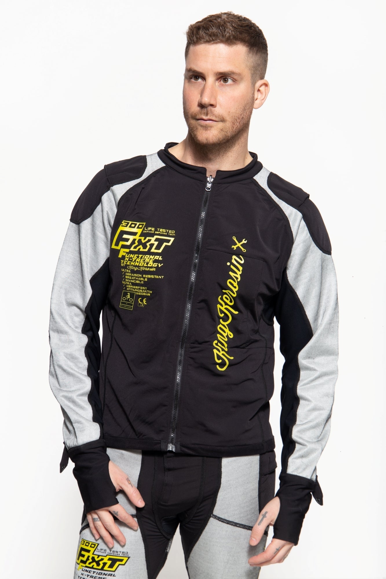 King Kerosin - Motorradinnenjacke «Kustombuilt - Motor Gear»